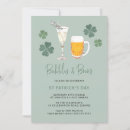 Search for four leaf clover invitations St patricks day