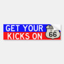 Search for route 66 bumper stickers Highway