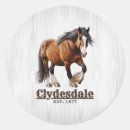 Search for clydesdale horses stickers Equestrian