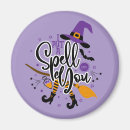 Search for pumpkin faces magnets Witch
