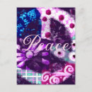 Search for peace sign postcards Pink