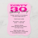 Search for dirty birthday invitations Pink