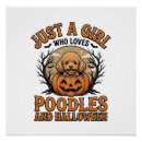 Search for vintage poodle posters Halloween