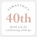 Search for 40 years stickers Simple