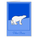 Search for polar bears note cards Snow