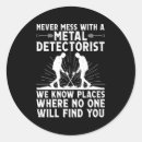 Search for search stickers Metal detection