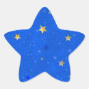 Search for sparkling night sky stickers Blue