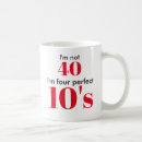 Search for aged to perfection mugs 40th