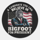 Search for sasquatch stickers Election