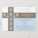 Search for twins christening invitations Girl