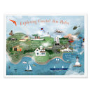 Search for coastal art Illustration