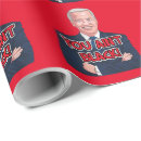 Search for anti christmas wrapping paper Joe biden
