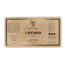 Search for kraft paper labels Modern