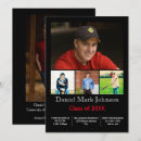 Search for masculine graduation invitations Black