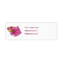 Search for arts and crafts return address labels Pink