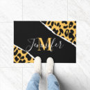 Search for animal print doormats Girly