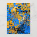 Search for swirl stamp postcards Blue