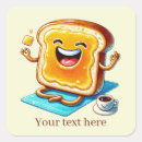 Search for funny toast stickers Breakfast