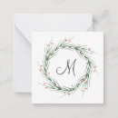 Search for pine needles christmas cards Red