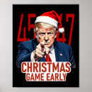 Search for christmas trump posters Make america great again
