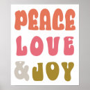 Search for love joy peace posters Colourful