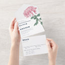 Search for chrysanthemum wedding invitations Modern