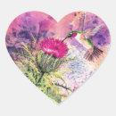 Search for hummingbird art stickers Purple