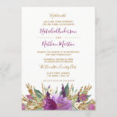 Search for amethyst wedding invitations Modern