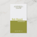 Search for divided business cards Modern