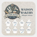 Search for food allergy alert stickers Allergent