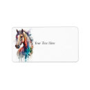 Search for paint horse return address labels Stallion