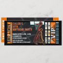 Search for basketball ticket birthday invitations Modern