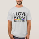 Search for i love my lesbian daughter tshirts Rainbow flag