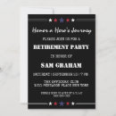 Search for memorial military invitations Red white blue