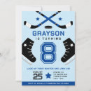 Search for ice hockey birthday invitations Skating party