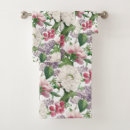 Search for peony bath towels Vintage