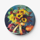 Search for thanksgiving paper plates Sunflowers