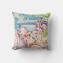 Search for pink flamingo cushions Coastal