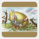 Search for golden egg stickers Vintage