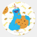 Search for puppets stickers Cookie monster