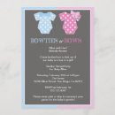 Search for bows or bowties invitations Reveal