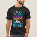 Search for aba therapist tshirts Applied