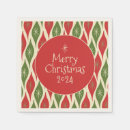Search for retro christmas napkins Festive