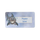 Search for cartoon fish return address labels Funny