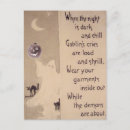 Search for halloween poem postcards Jack o lantern