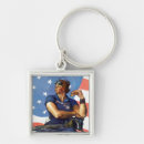 Search for rivetted key rings Women