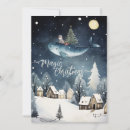 Search for flying christmas cards Winter
