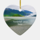 Search for mountains heart christmas tree decorations Alaska