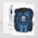 Search for cancer birthday invitations Blue