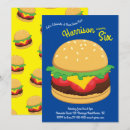 Search for cheeseburger invitations Cute